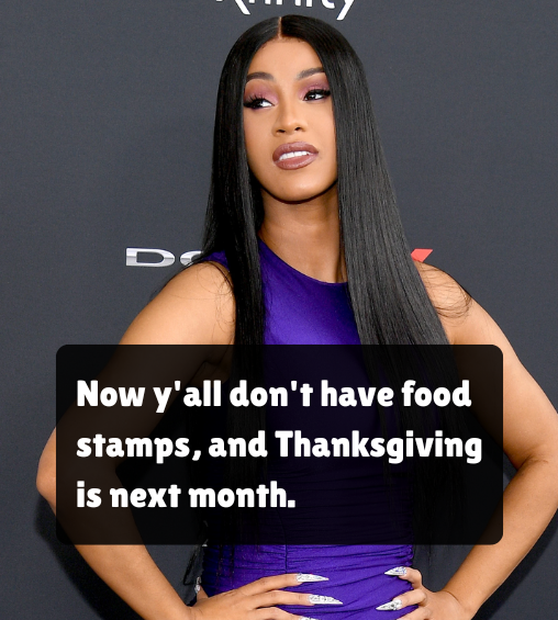 cardi-b-accent-critics-thanksgiving-warning