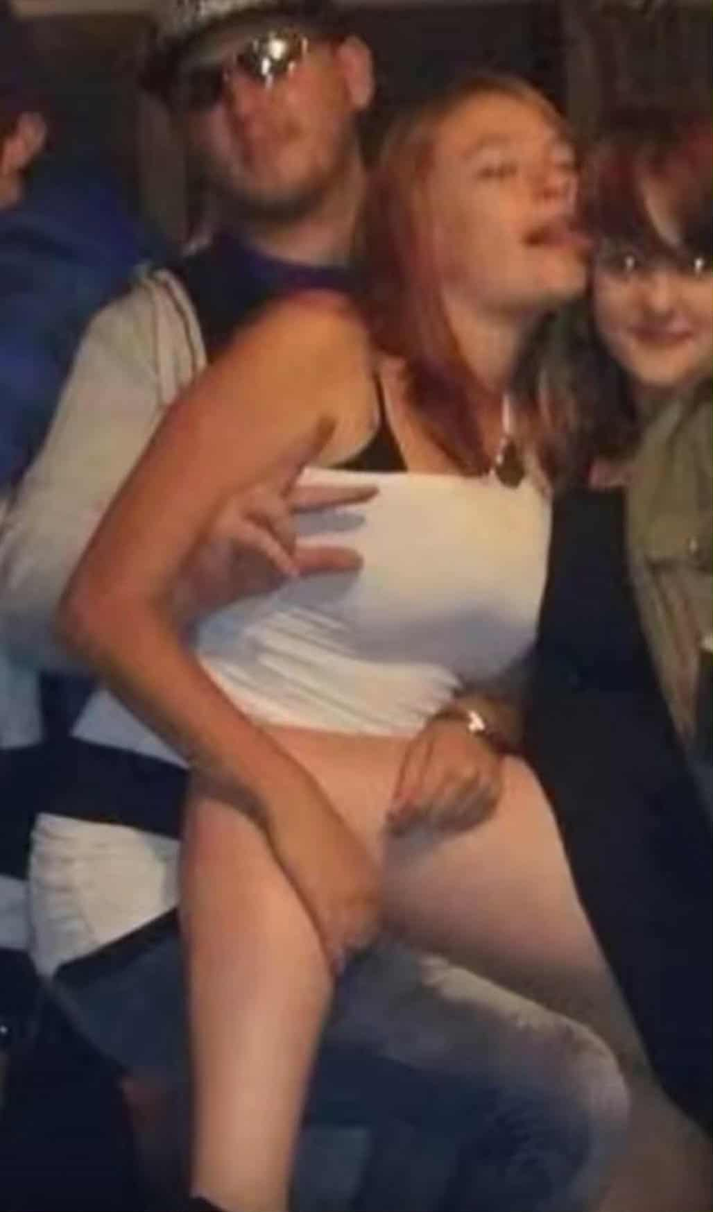 A perfectly timed photo that looks confusing because of its angle and perspective illusion.