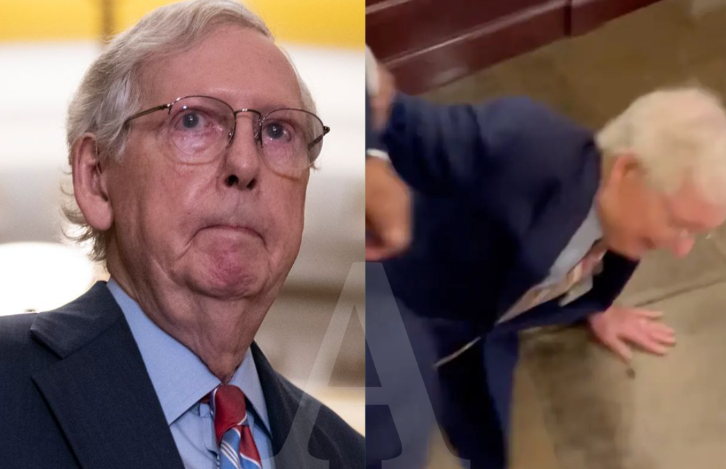 Sen. McConnell, 83, Falls in Senate Office Hallway