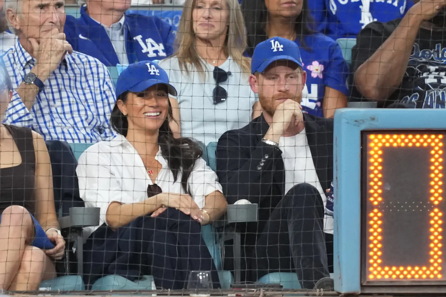 Meghan Markle & Prince Harry Booed at Dodgers’ World Series Appearance