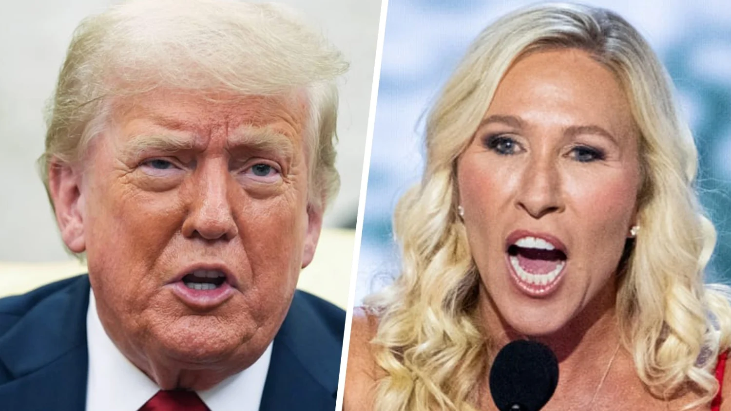 Trump Calls Greene a ‘Disgrace’ After Epstein File Clash