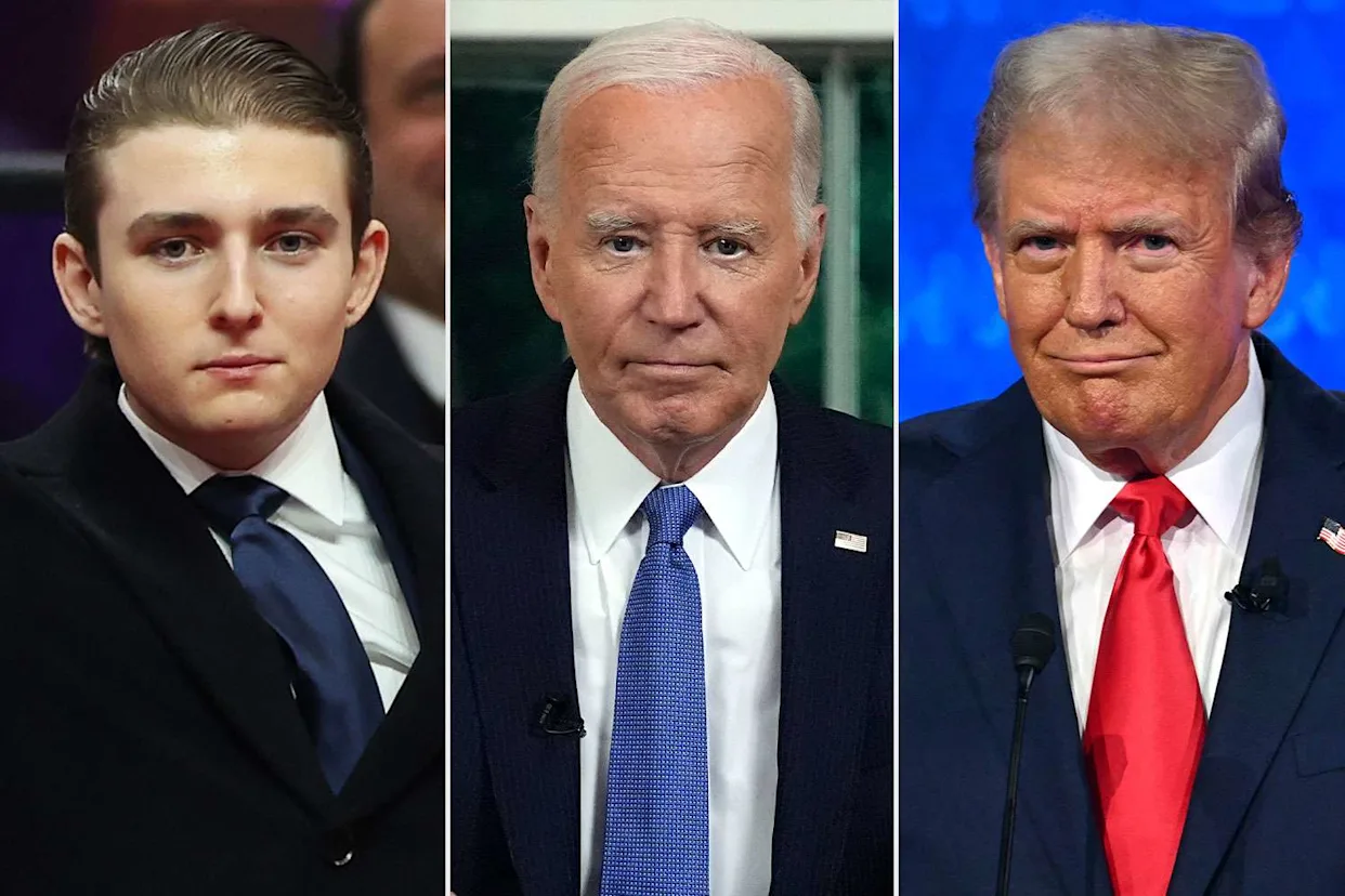 What Barron Trump said to Joe Biden during his dad’s inauguration revealed