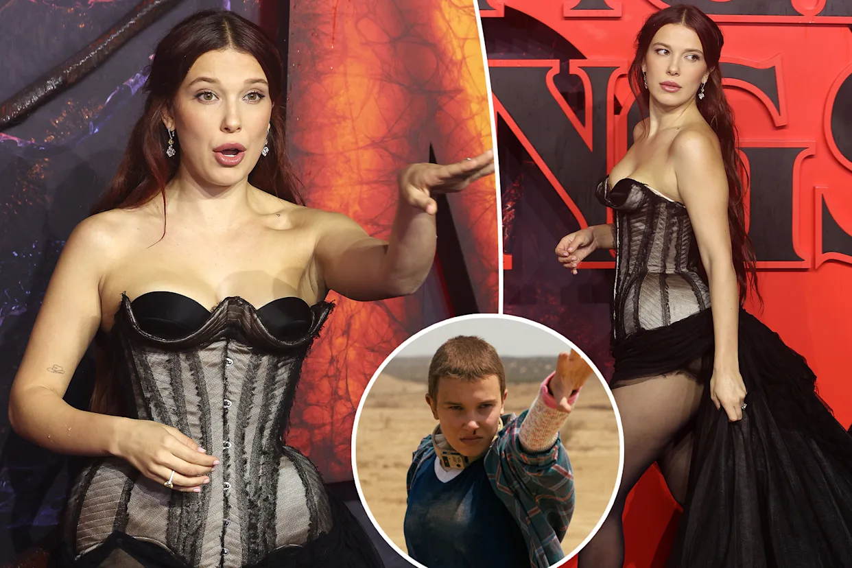 Millie Bobby Brown Snaps at Photographer: “You Smile!”