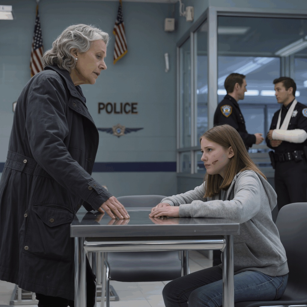 “The 2 AM Call: My Granddaughter Whispered From the Police Station, and the Truth I Uncovered Changed Everything”