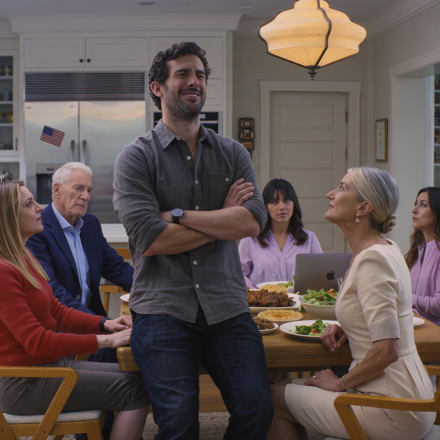 “My son-in-law made a cruel comment in Arabic at a family dinner, not knowing I understood every word. I left that night and found my own path to dignity and peace.”