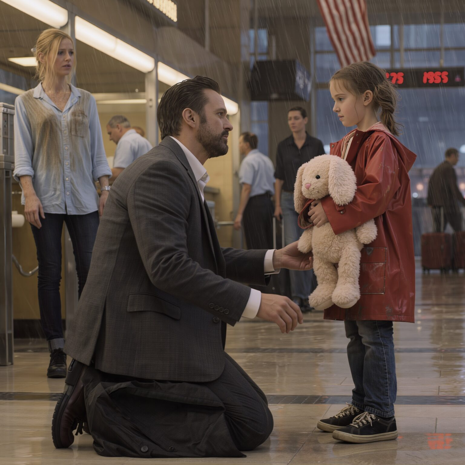 Sir… My Mom Is Crying in the Bathroom