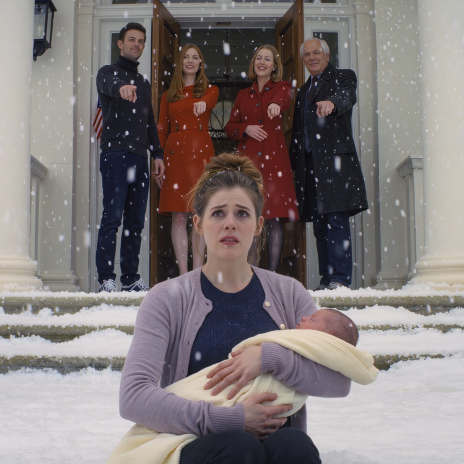 Thrown Out in the Snow — But the Inheritance They Didn’t Know About Changed Everything