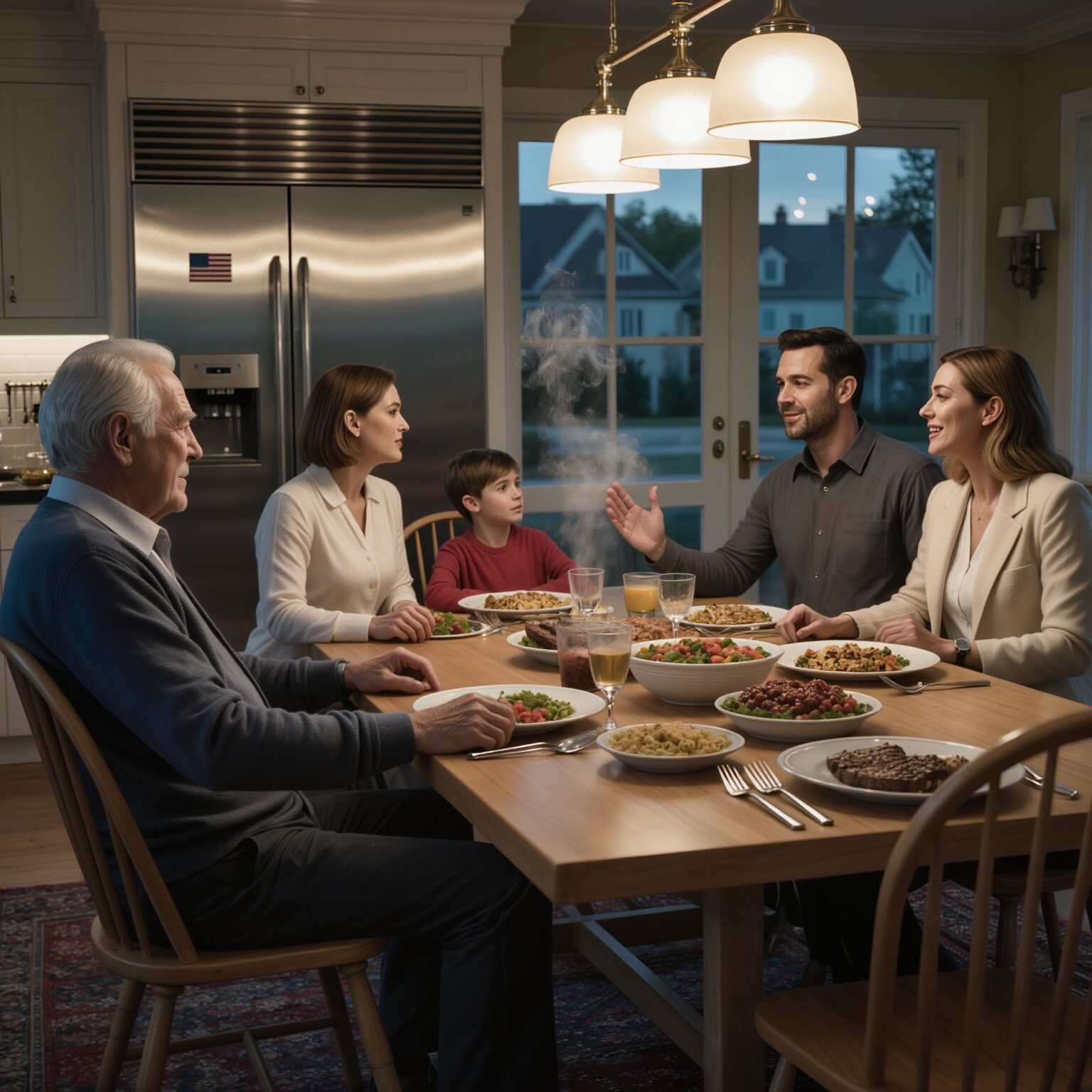 The Cold Plate at the Table — And the Night I Found My Strength