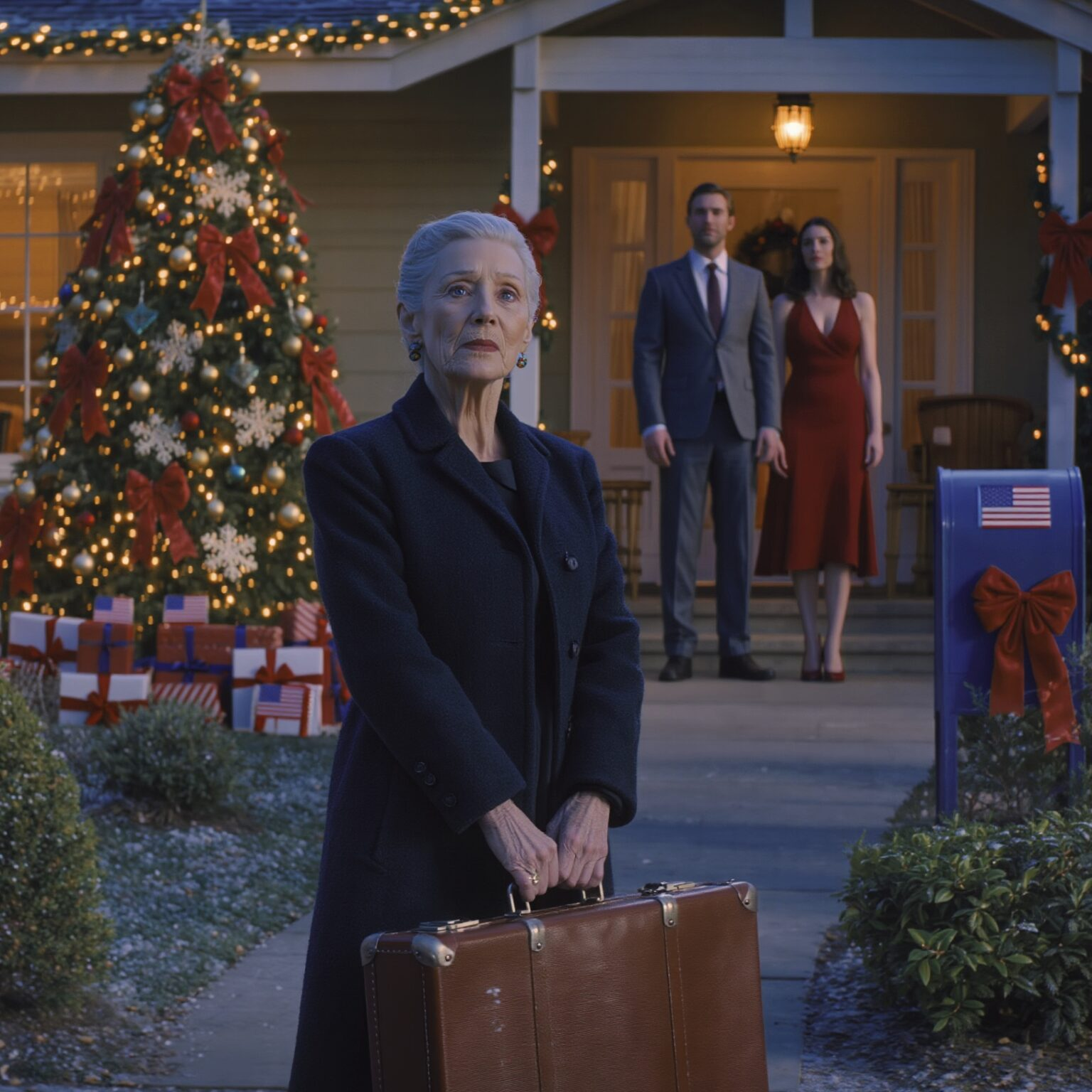 I Crossed Half the Country for Christmas — But What I Heard at the Door Changed Everything