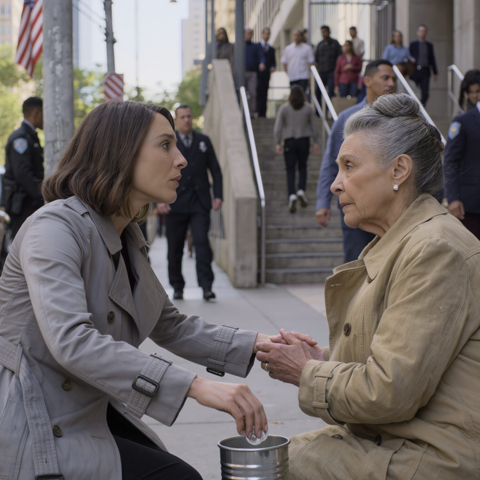 After My Divorce, Every Day I Left Coins for the Frail Woman Outside the Store — Until One Day When I Bent Down and She Did Something That Changed My Life