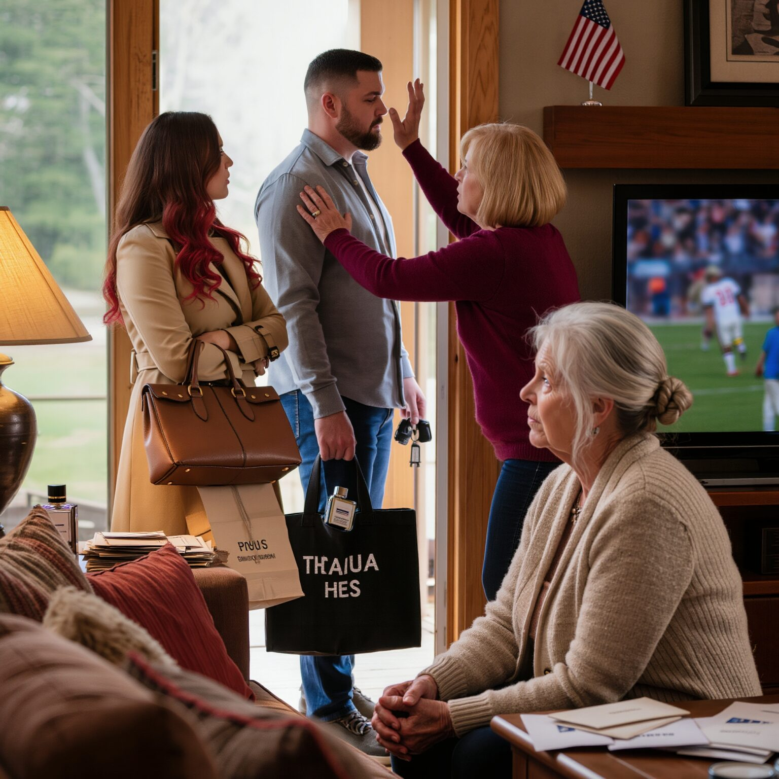 My Sister Arrived From Overseas With Extravagant Gifts for Me — A Swiss Watch, French Perfumes, an Italian Leather Handbag — Then My Son Got on the Phone and Started Giving Orders