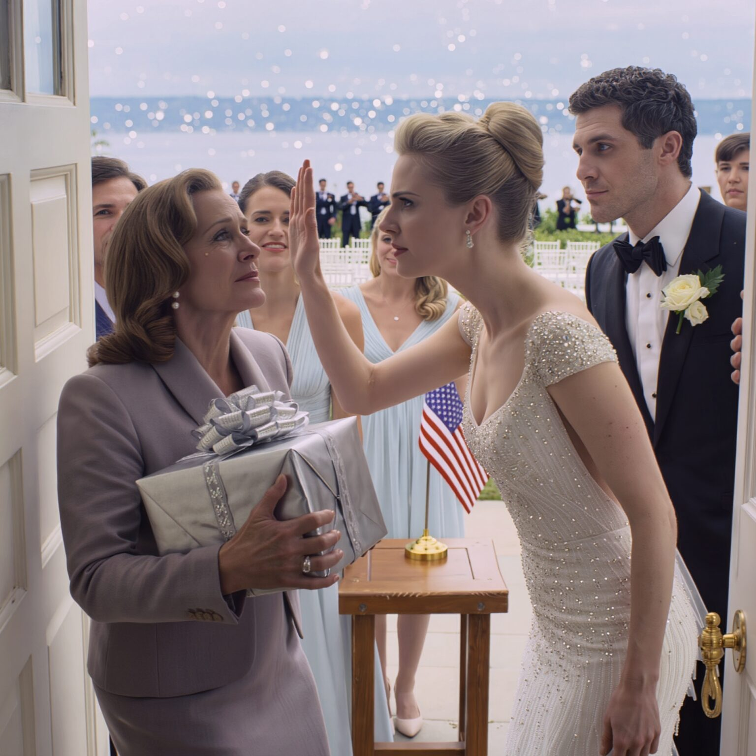 At Her Wedding, My Only Daughter Looked Me in the Eye and Said, “Mom, Dad — You’re Not Invited.” Ten Minutes Later, My Husband Whispered One Line That Changed Everything