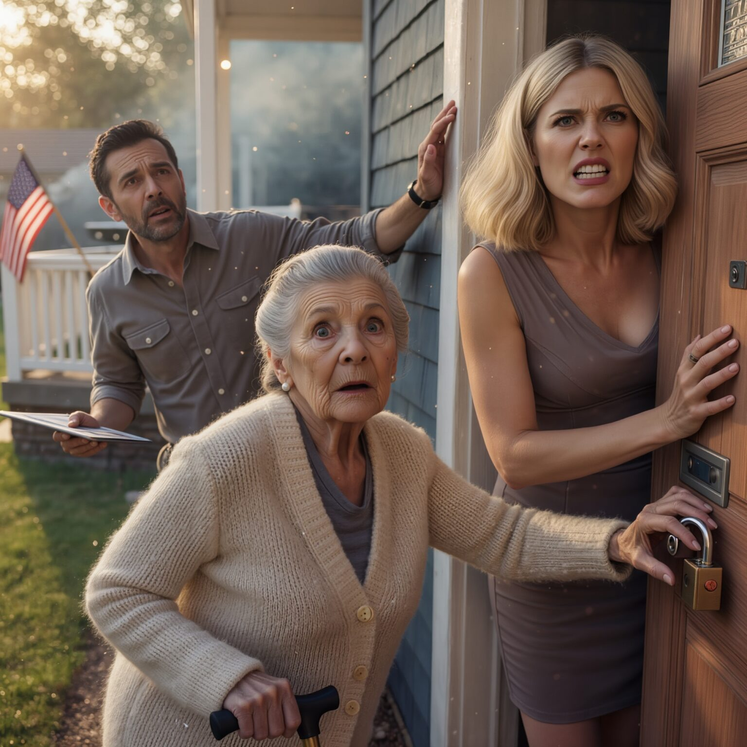 My Daughter Shoved Me Into the Shed on a Tuesday Afternoon and Turned the Key From the Outside — “Scream All You Want, Nobody Can Hear You Out Here” — and in That Moment I Realized Fear and Love Are Strangers