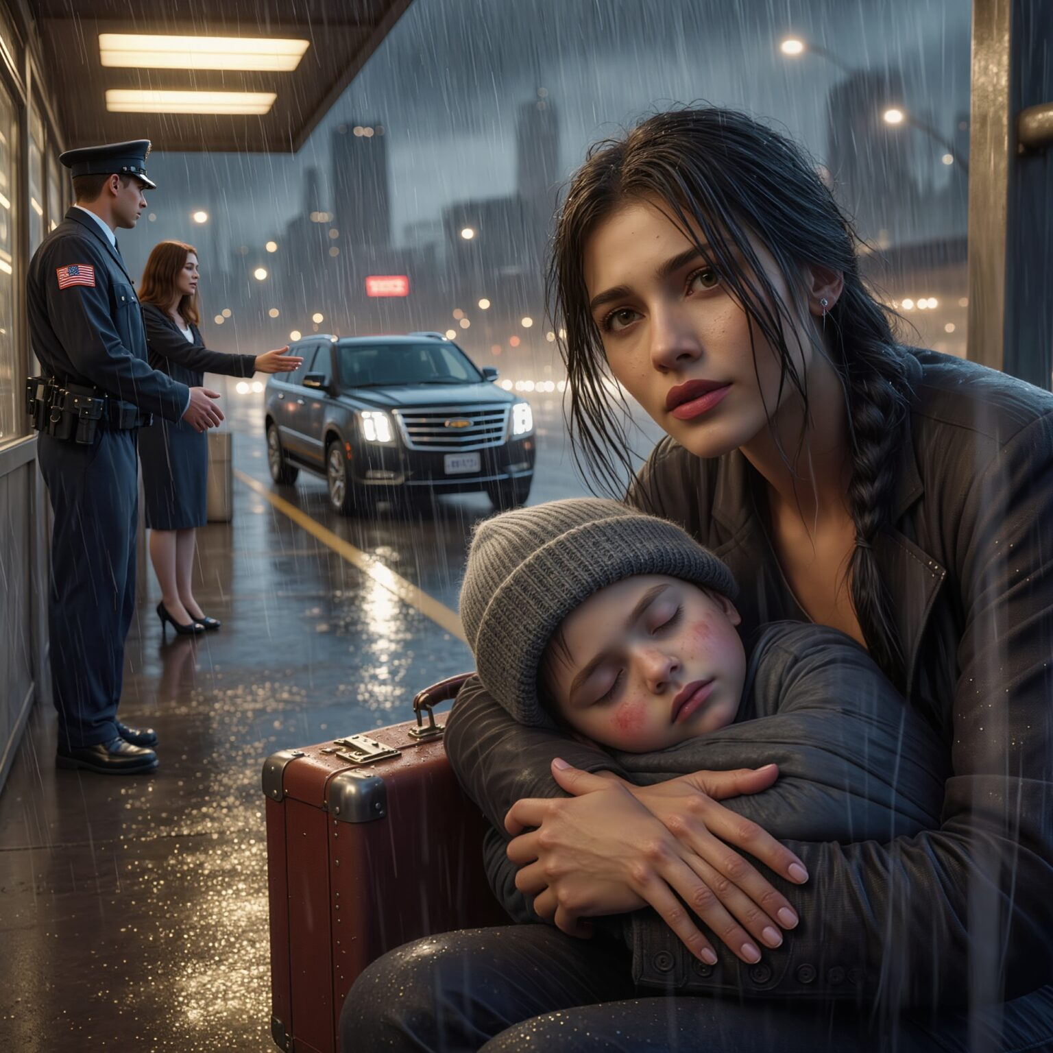 The Night My Mother-in-Law Kicked My Suitcase Into the Atlanta Rain and Called My Five-Year-Old Son and Me “Two Burdens,” I Thought the Story Ended on That Stone Porch… Until a Strange Knock on My Door Weeks Later Changed Everything