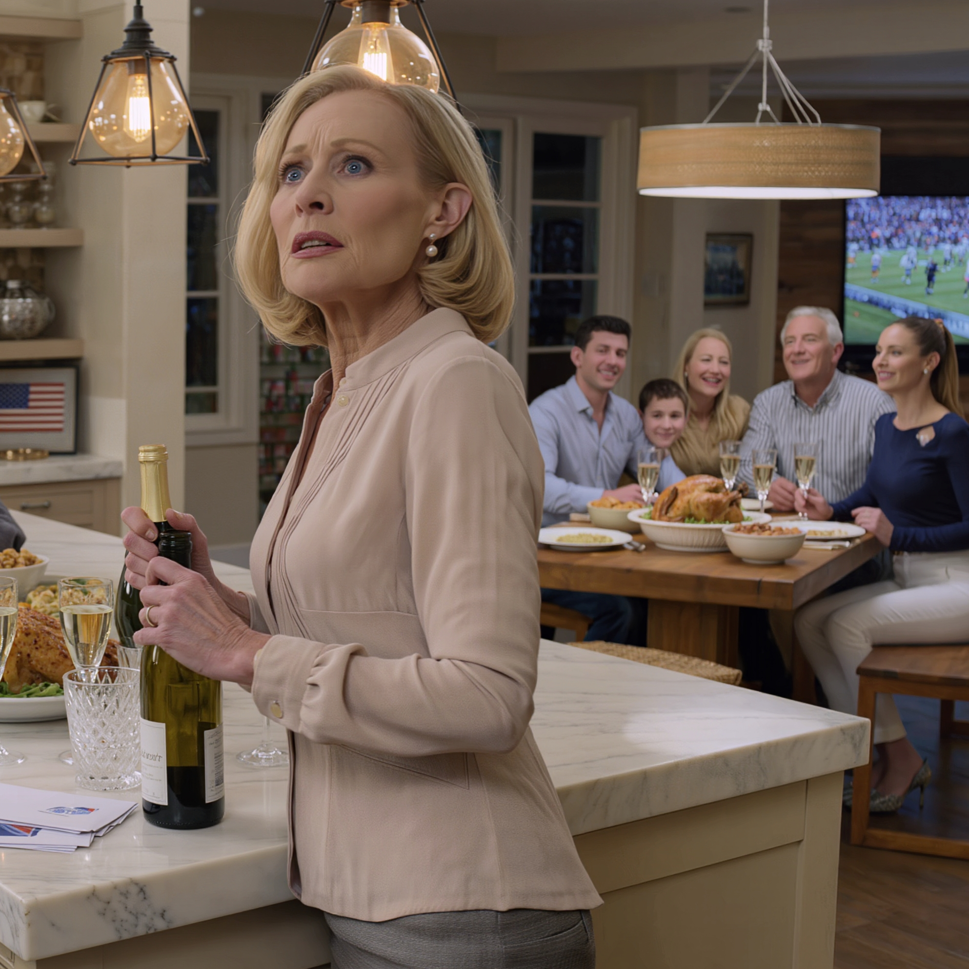 At a Dinner I Paid For and Cooked Myself, My Daughter-in-Law Laughed and Introduced Me to Her Parents as “The Maid” Right in Front of My Son — And He Laughed Too — The Next Morning,