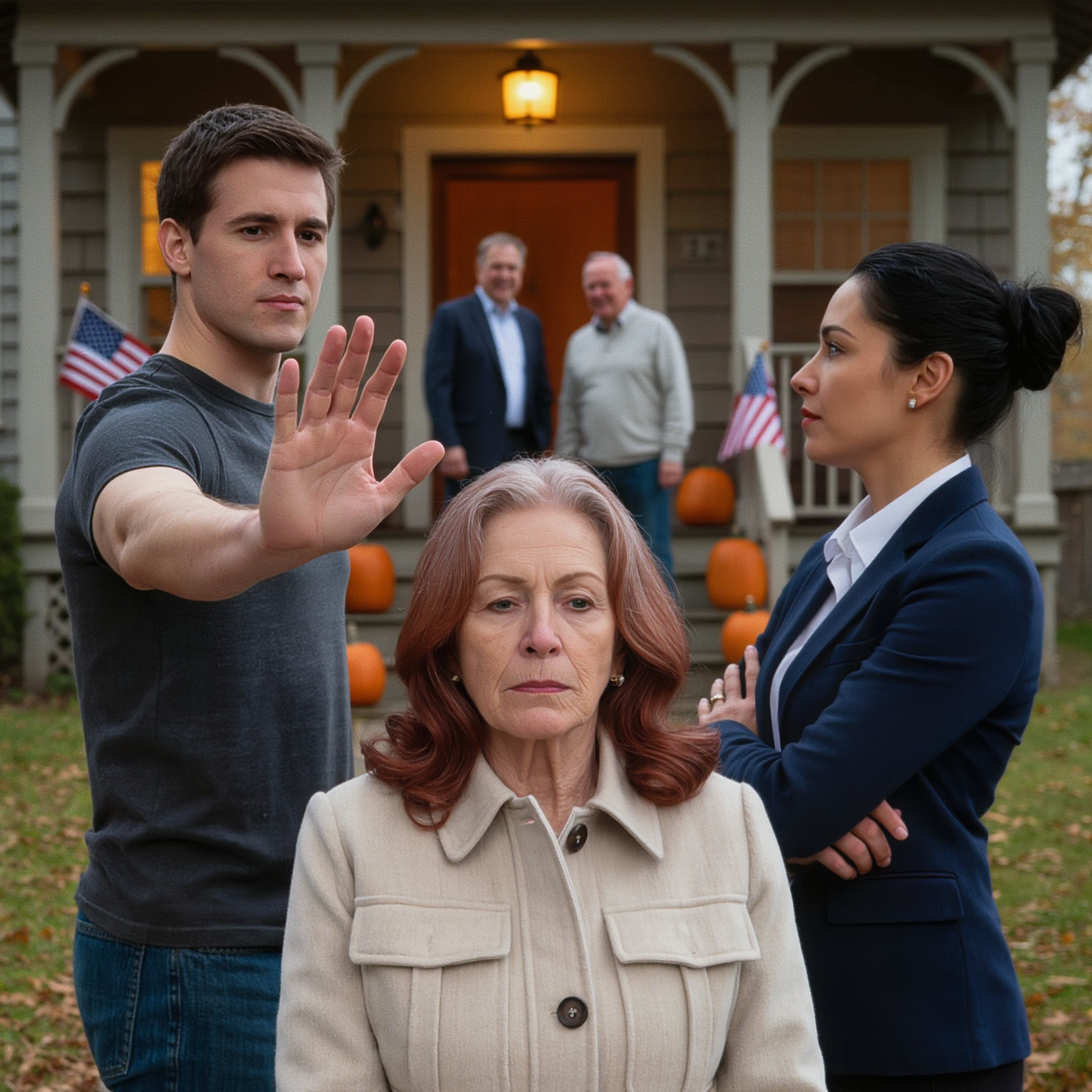 I Came to the Family Dinner, but My Son Blocked the Doorway and Said, “Sorry, Mom, Today’s Dinner Is for Family Only — You’re Not Invited, Go Home” — I Didn’t Argue, I Just Quietly Cancelled the $2,000 Vacation I Was About to Surprise Him With