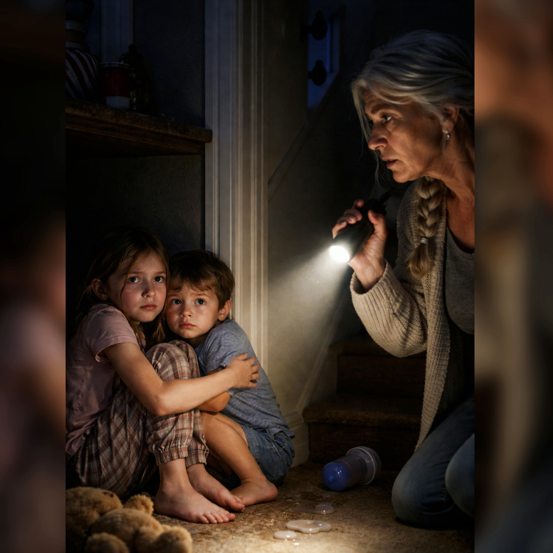 At 4 A.M., My Daughter-in-Law Screamed into the Phone, “Your Son Left Me! Come Get the Kids Right Now!” — I Raced Through the Empty, Dark Streets to Her House and Found the Children Shivering on the Porch with Only a Single Suitcase, While the Truth About the “Separation” Sat Waiting Inside.