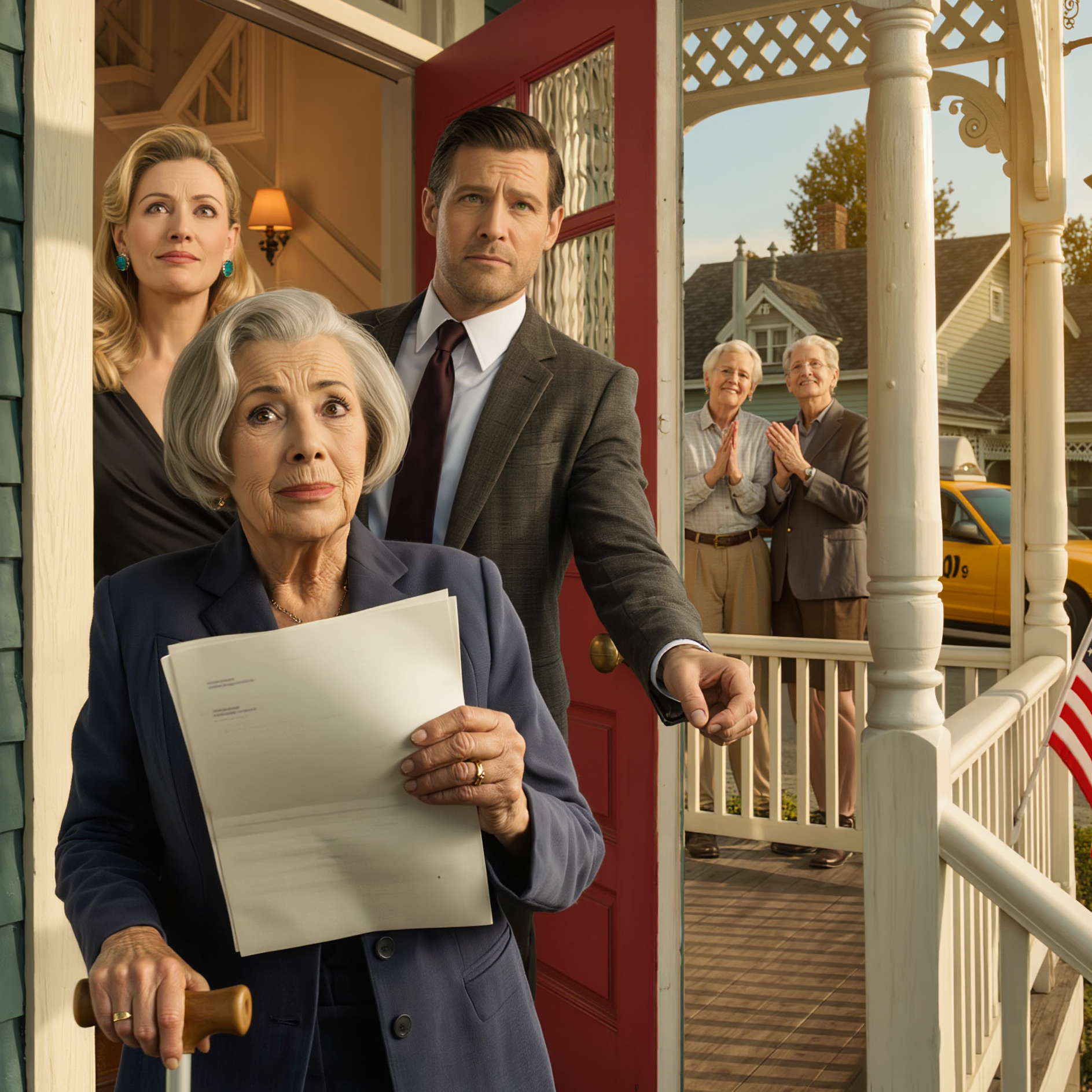 I Was Hospitalized for 21 Days and My Son Secretly Transferred My House Into His In-Laws’ Name — When I Came Home, He Blocked the Door and Said: “This House Isn’t Yours Anymore, Go Find a Shelter.”