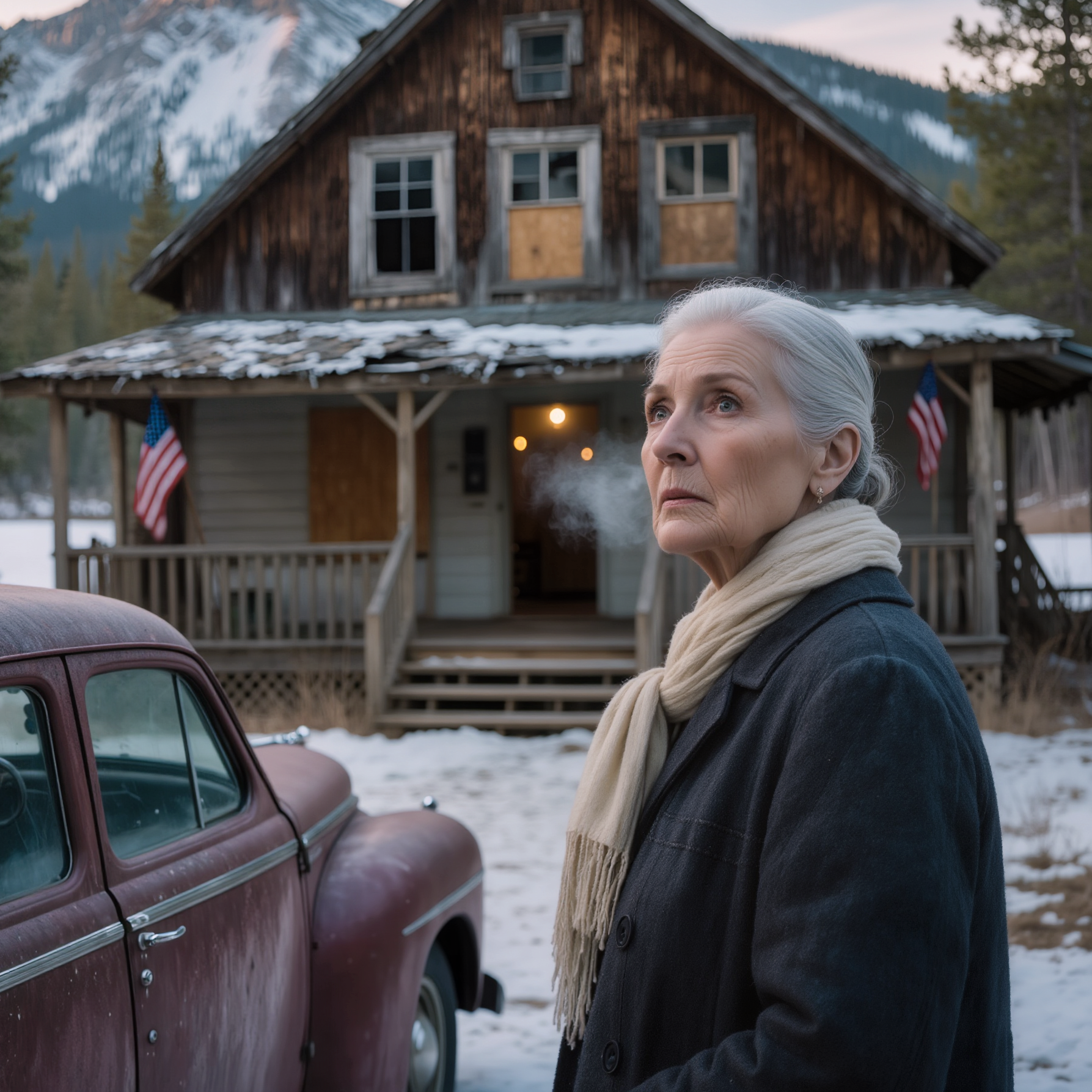 My Husband Left Me a Run-Down House in Remote Montana While My Daughter Inherited a Stunning Mansion in the Capital — My Son-in-Law Called Me “Weak” and Threw Me Out. Heartbroken but Curious, I Drove to the Shack and Discovered the Truth Behind the “Favoritism.”