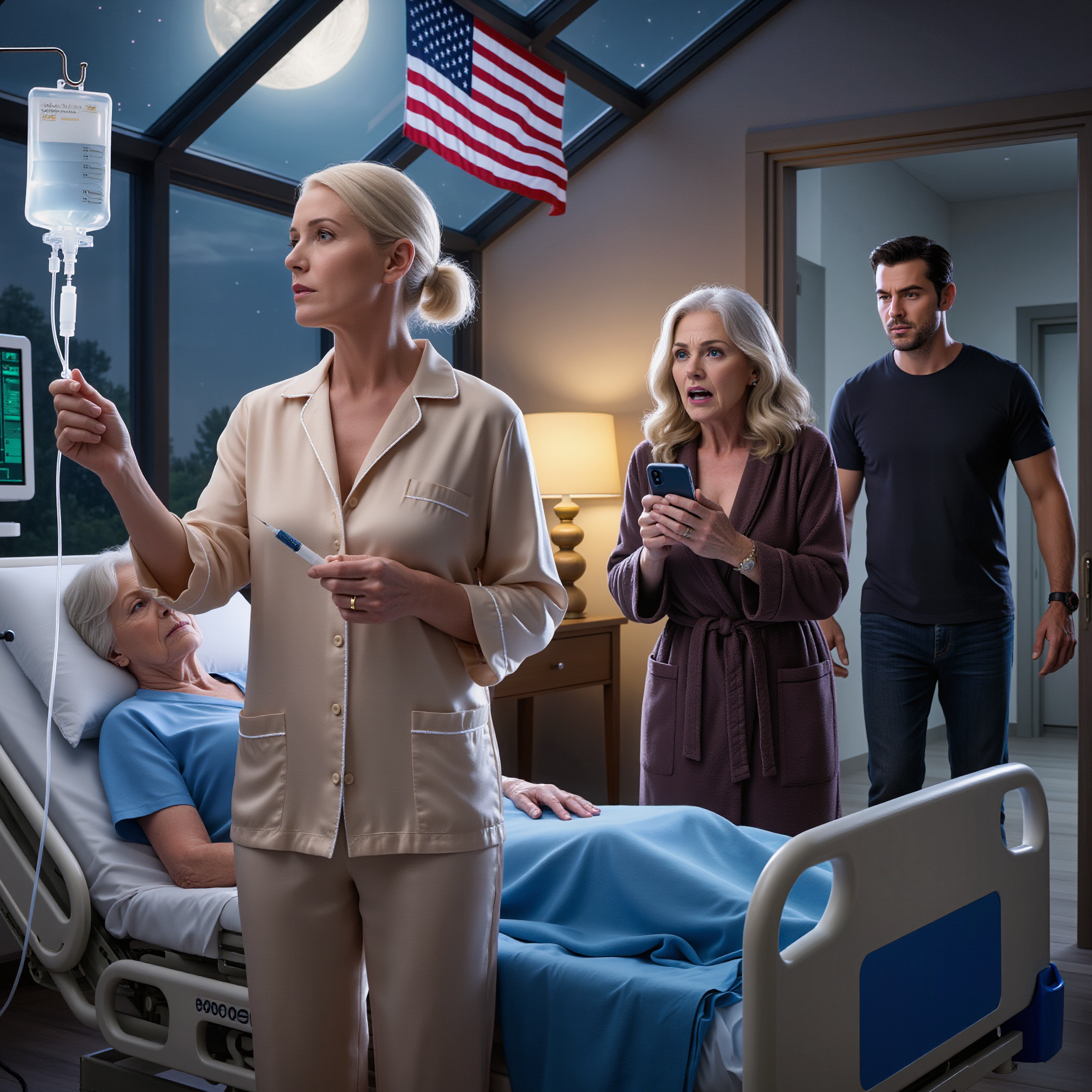 My Son and Daughter-in-Law Went on a Trip and Left Me at Home to Care for Her Mother, Who Had Been in a Coma Since a Terrible Accident — The Moment They Walked Out the Door, She Opened Her Eyes and Whispered: “Check the Basement. They Didn’t Save Me; They Hid Me.”