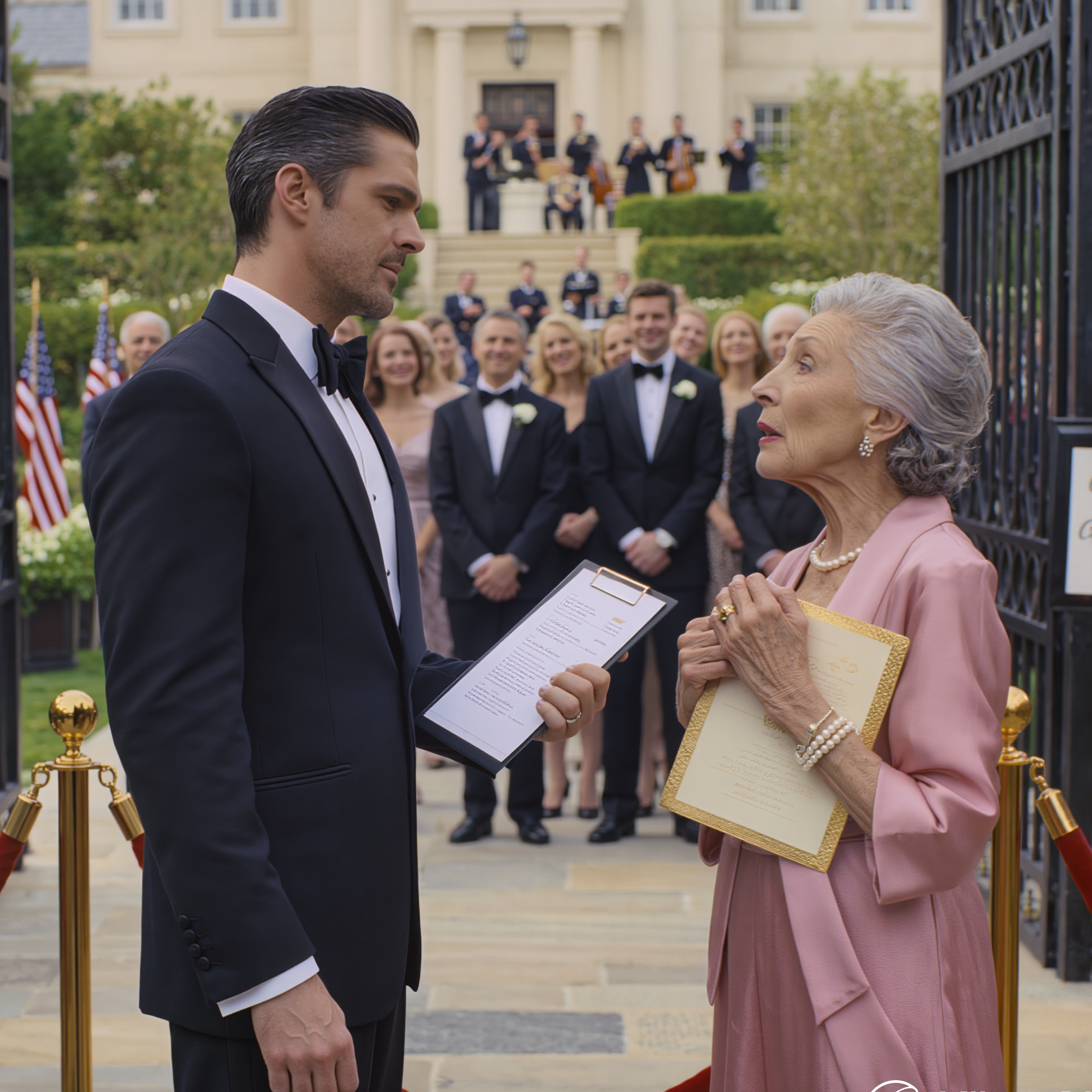 My Son Wouldn’t Let Me Attend My Granddaughter’s Wedding — At the Entrance, He Blocked Me and Said: “Mom, You’re Not on the Guest List, There Must Be Some Mistake.” I Smiled, Handed Him an Envelope, and Said: “The Mistake Is Thinking You Can Hold a Wedding in a Venue I Own.”