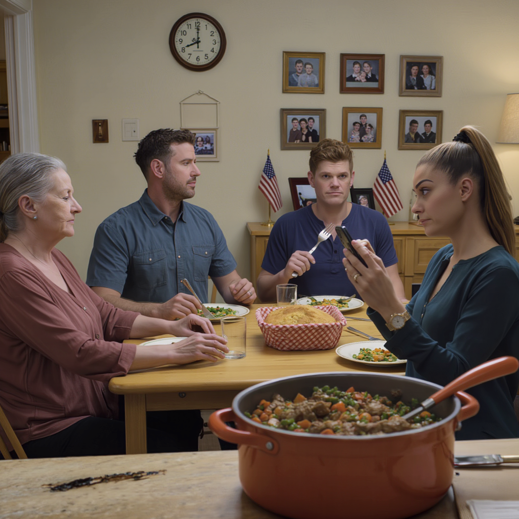 We Were Having Dinner When My Daughter-in-Law Said: “You’re Not Half the Woman My Mother Is!” — I Simply Smiled and Replied: “Perfect! Then Tell Her to Start Paying Your Mortgage.”