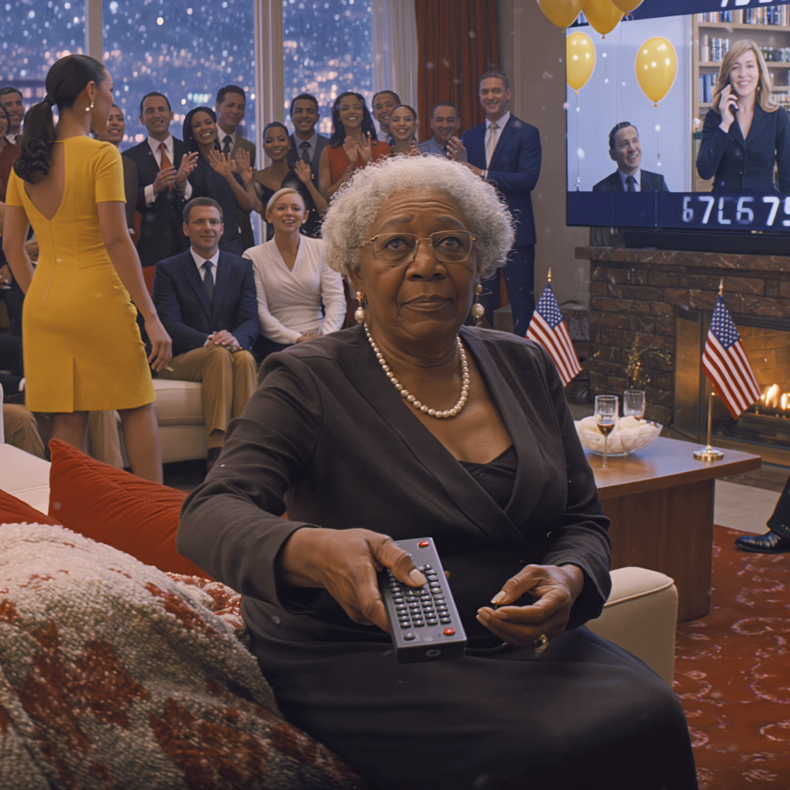 On New Year’s Eve, My Daughter-in-Law Told Me: “Go Upstairs and Watch the Countdown on TV Because This Party Isn’t for You.” — Forty Family Members Watched in Silence as I Simply Smiled, Picked Up the Microphone, and Canceled the “Surprise” Gift I Had Under the Tree.