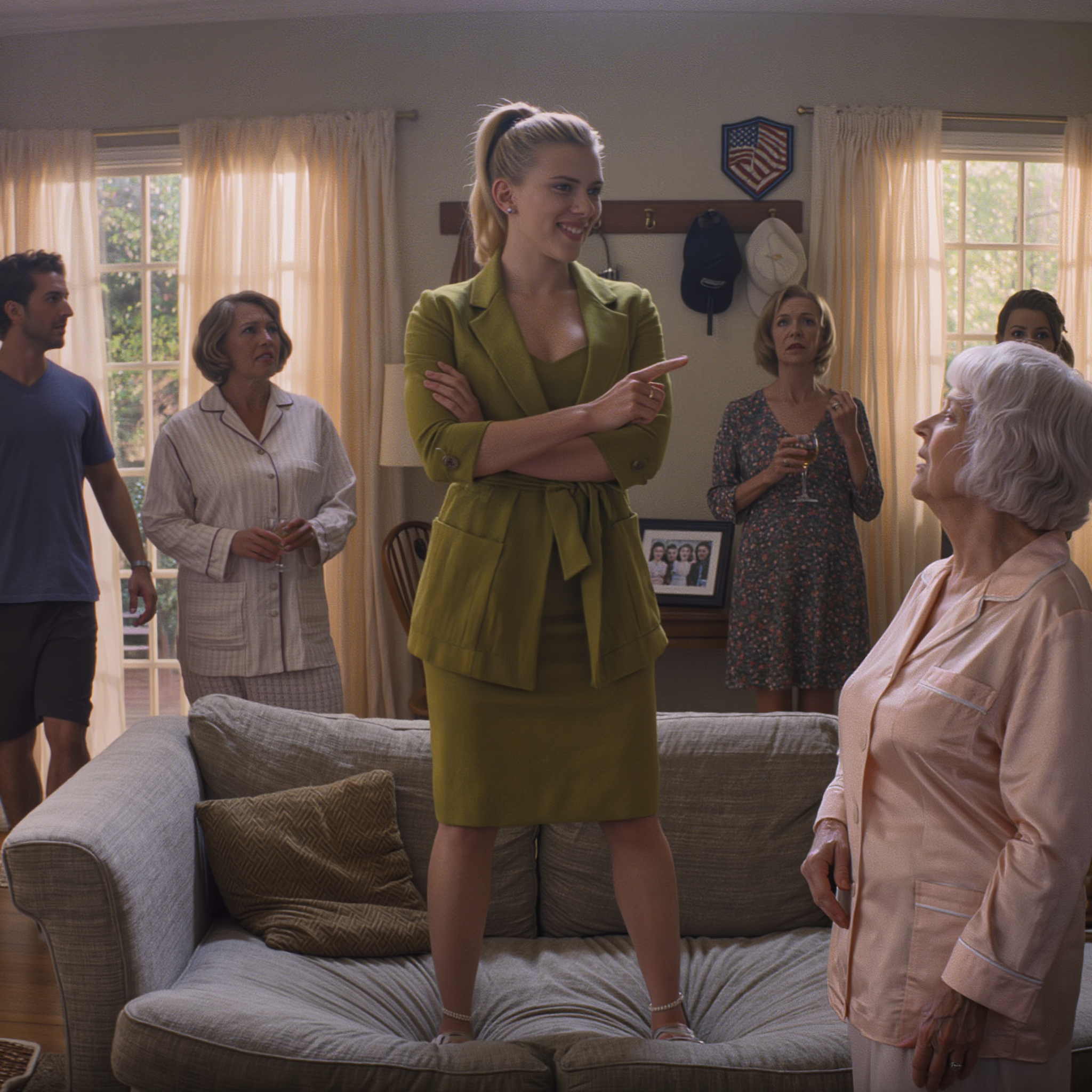 My Daughter-in-Law Showed Up in My Living Room, Lounging Comfortably on the Sofa, and Right in Front of My Entire Family, She Started Hurling Vicious Insults at Me While Accusing Me of Stealing Her Money. I Listened in Silence Until She Was Done, Then I Handed Her the One Document from the Safe That Proved I Wasn't Stealing Her Fortune—I Was the One Secretly Creating It.