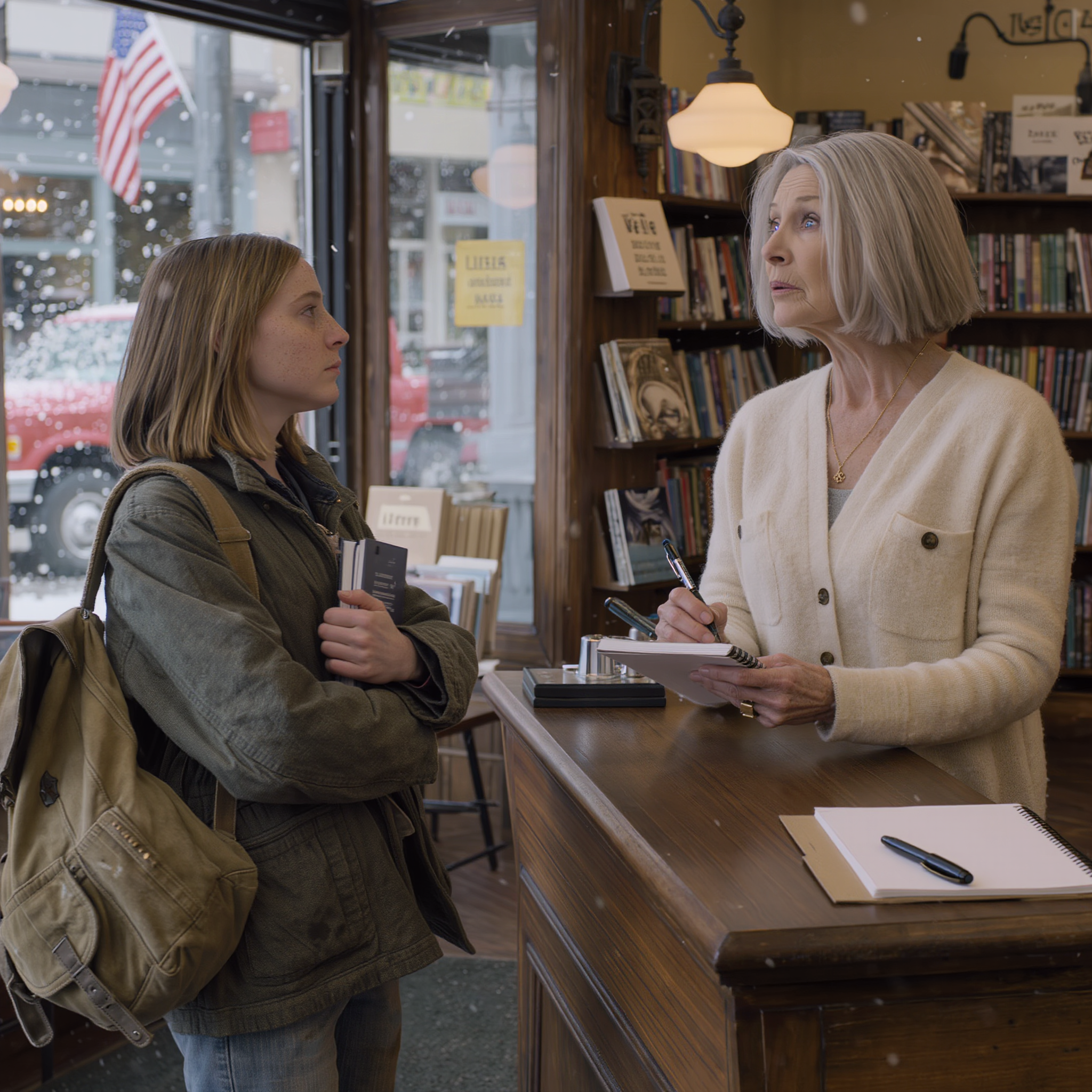 My Son Demanded That I Sell My Bookstore to Fund His Startup. I Refused, So He Cut Me Off. Years Later, a Homeless Girl Came Asking for a Job, and Her Familiar Face Made Me Ask: “Who Is Your Father?” — When She Answered, I Realized My Son Had Abandoned More Than Just His Mother.