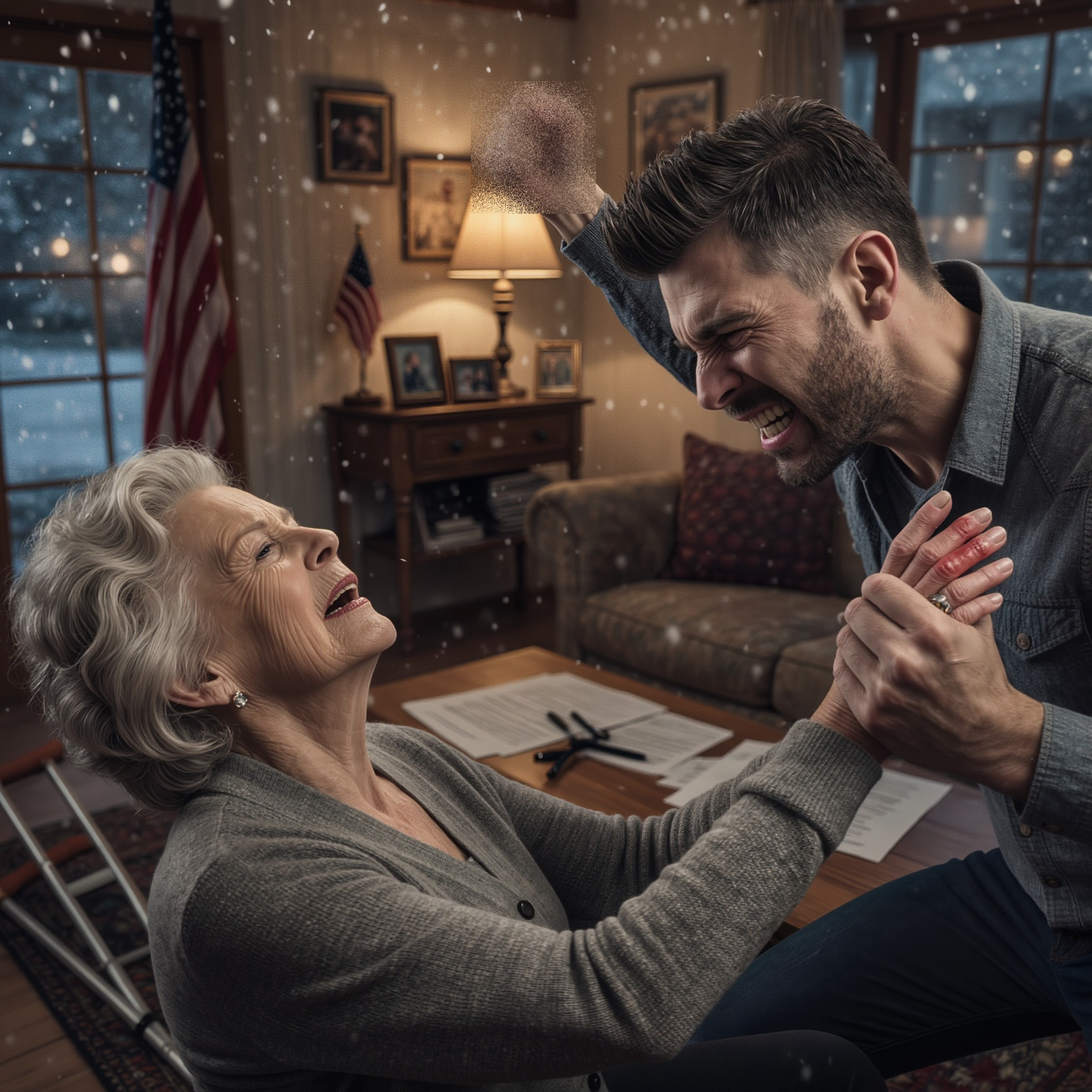 My Son Broke My Finger When I Refused to Sign the Loan Papers for His Wife’s New House. But the Next Day, When He Went to the Bank to Run the Verification, He Realized My Broken Hand Was Actually the Final Key to Locking Him Out of My $12 Million Fortune Forever.