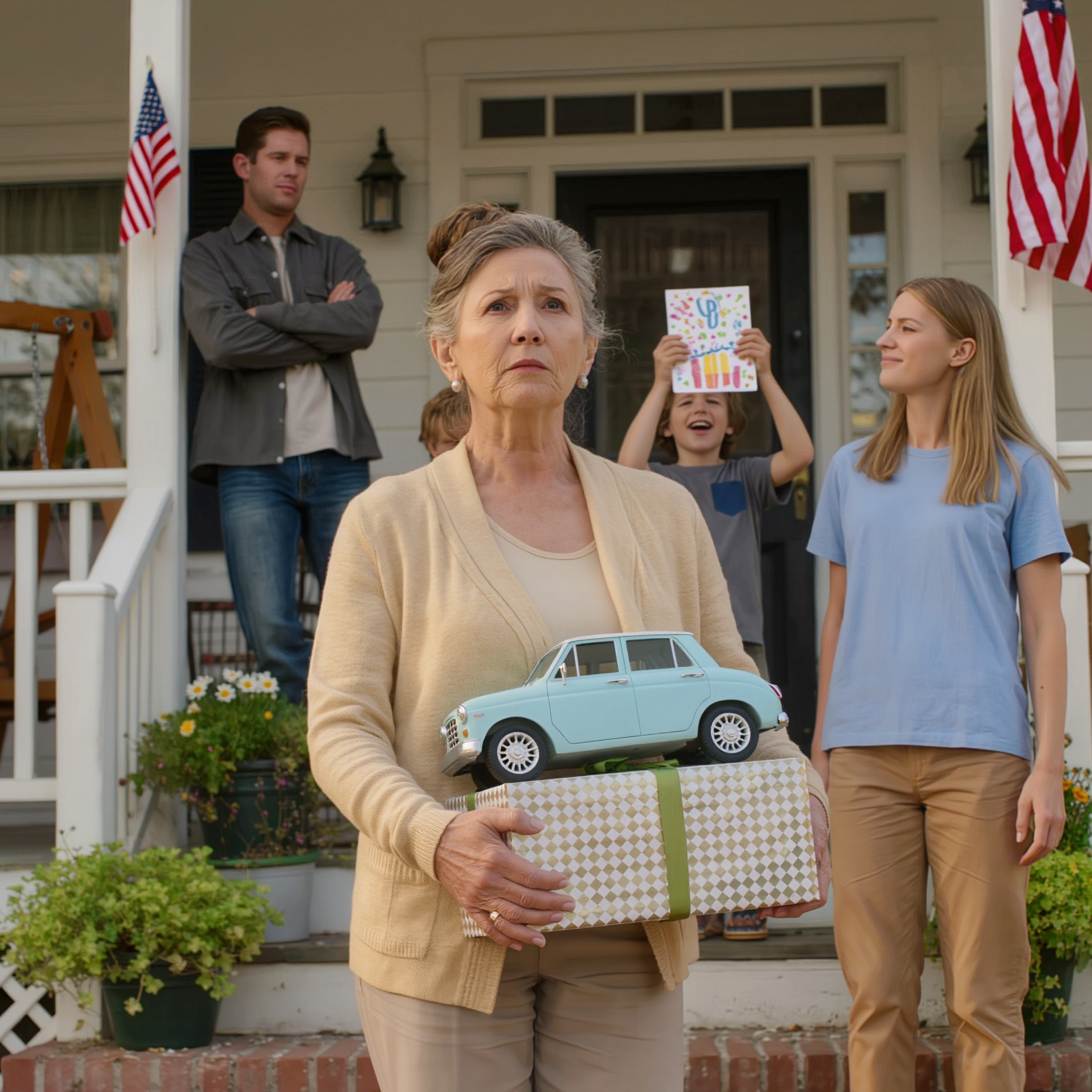 At 55, I Took a 12-Hour Bus Ride from Dallas to Miami to Celebrate My 6-Year-Old Grandson’s Birthday. But My Son Opened the Door Coldly: “Why Are You Here, Mom? We Specifically Told You This Was a Private Party.” I Handed Him the Gift Bag and Turned Around, but He Didn’t Know That Inside Was a Set of Keys to the $2 Million Beachfront Property I’d Just Purchased for the Family—Keys I Was Taking Straight Back to the Realtor.