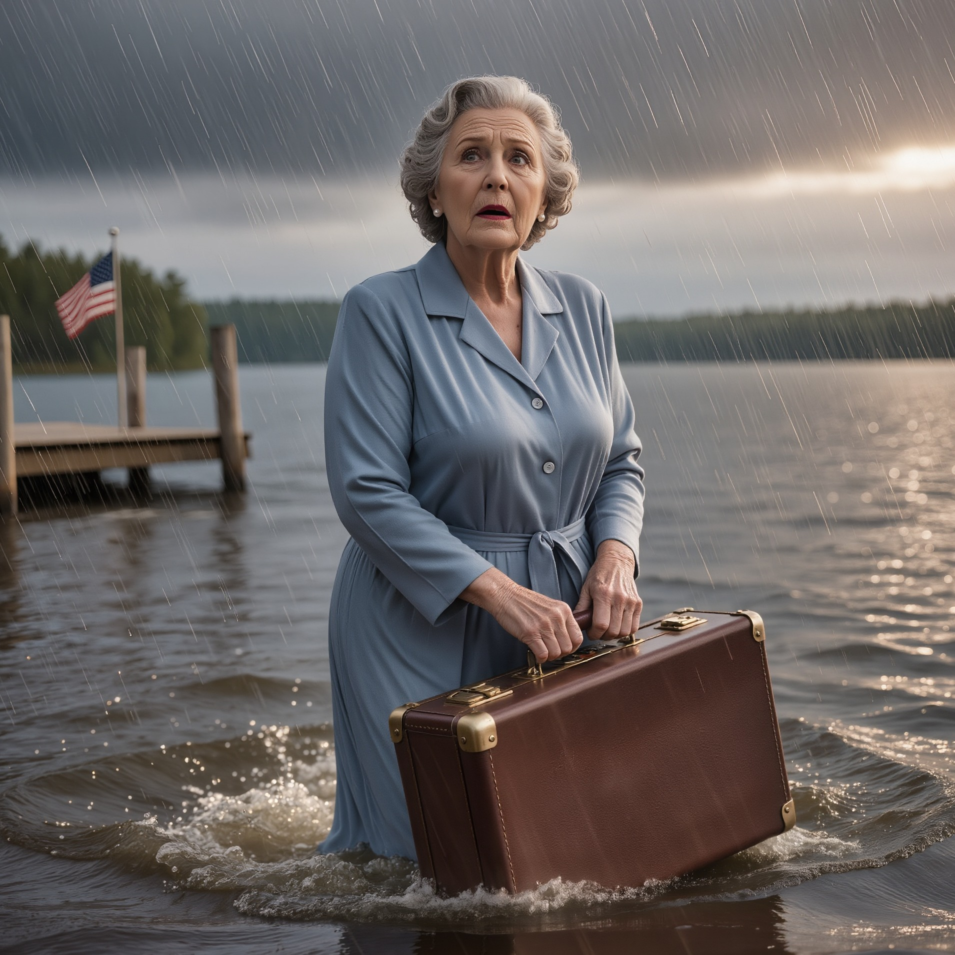 On a Quiet October Afternoon, I Watched My Daughter-in-Law Skid to the Edge of Meridian Lake, Yank the Leather Suitcase I’d Gifted Her on Her Wedding Day from the Trunk, and Hurl It into the Water. She Had No Idea That I Was Watching from the Tree Line, and That the Suitcase Didn't Contain the "Old Junk" She Wanted to Discard, but the Original Deed to the Multi-Million Dollar Family Estate—And by Throwing It Away, She Had Just Legally "Abandoned" Her Right to the Very Roof Over Her Head.